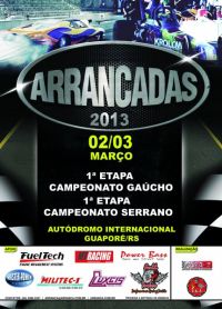 1ª Etapa Campeonato Gaúcho e Serrano de Arrancadas 2013
