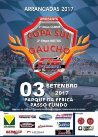 3ª Etapa Copa Sul de Arrancadas e 3ª Etapa Gaúcho Motos 2017