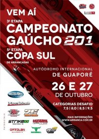 3ª Etapa Camp.Gaúcho e 5ª Etapa Copa Sul 2019