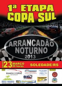 1ª Etapa Copa Sul de Arrancadas 2013 - Noturno